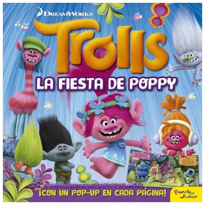 TROLLS LA FIESTA DE POPPY LIBRO POP-UP
