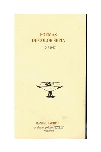 POEMAS DE COLOR SEPIA (1947-1960)