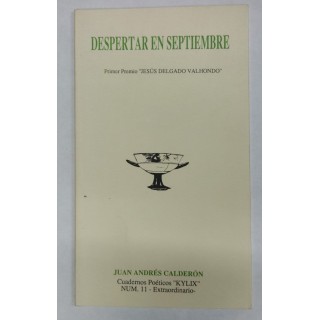 Despertar en Septiembre. Primer premio Jesus Delgado Valhondo