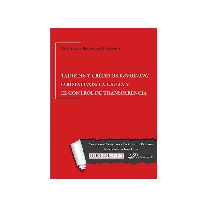TARJETAS Y CREDITOS REVOLVING O ROTATIVOS