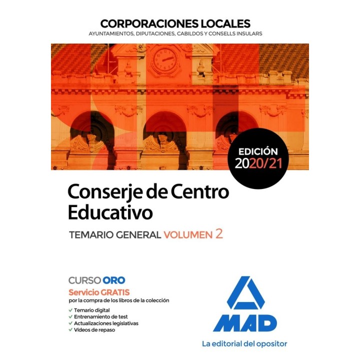 TEMARIO GENERAL II CONSERJE DE CENTRO EDUCATIVO