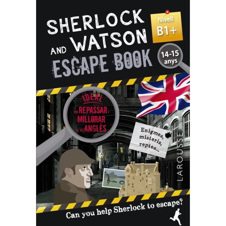 SHERLOCK & WATSON ESCAPE BOOK PER REPA CAT