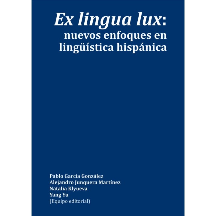 EX LINGUA LUX NUEVOS ENFOQUES EN LINGUISTI