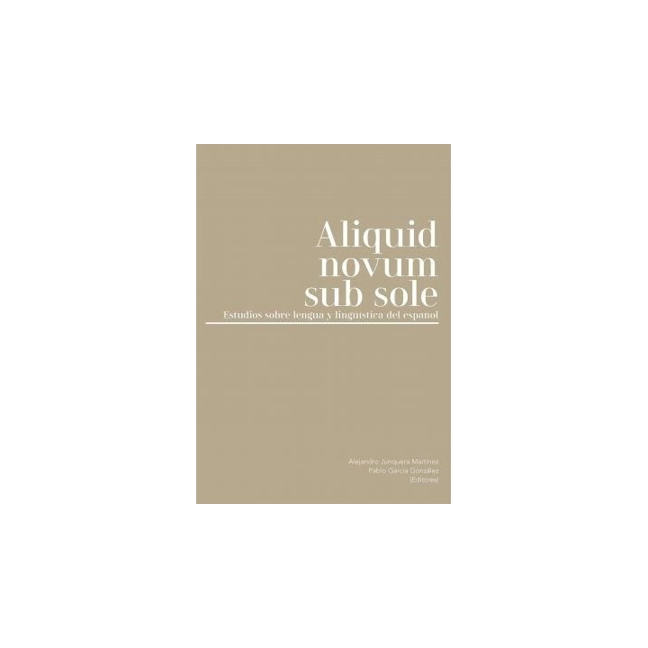 ALIQUID NOVUM SUB SOLE