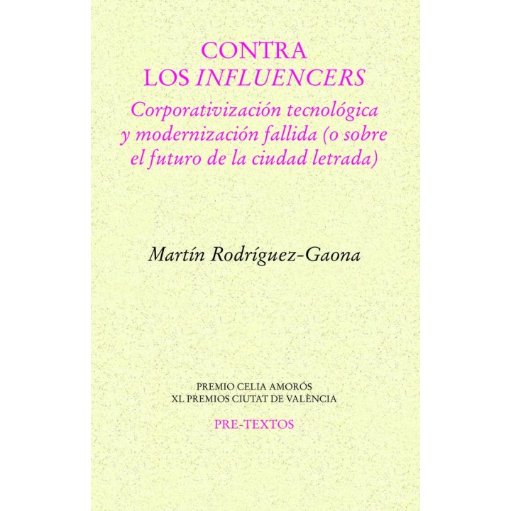CONTRA LOS INFLUENCERS