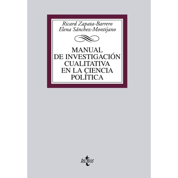 MANUAL DE INVESTIGACION CUALITATIVA EN LA CIENCIA POLITICA
