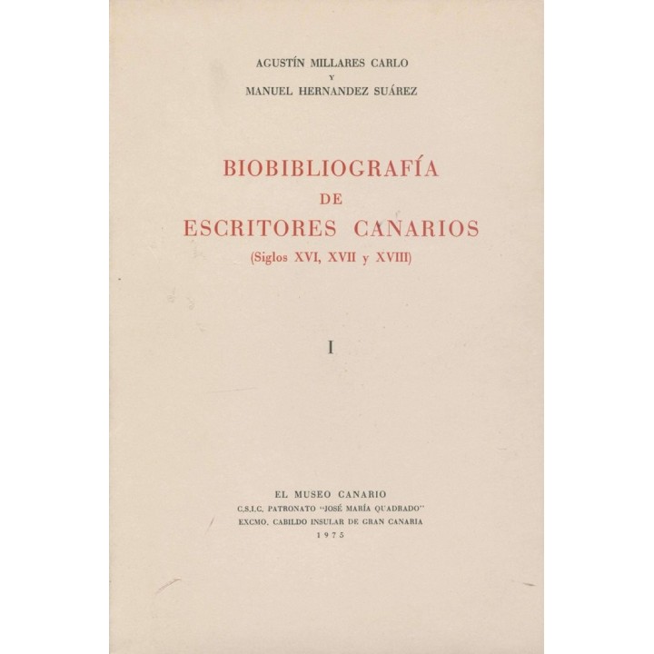 BIOBLIOGRAFIA I ESCRITORES CANARIOS