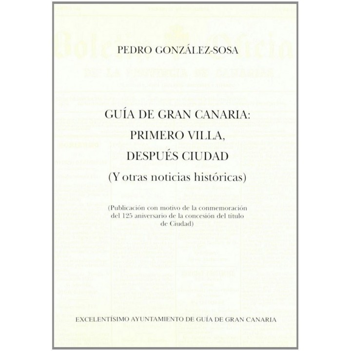 GUIA DE GRAN CANARIA