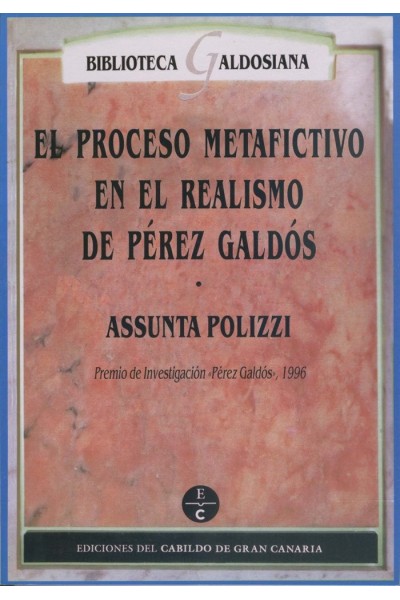 PROCESO METAFICTIVO EN EL REALISMO DE GALDOS,EL