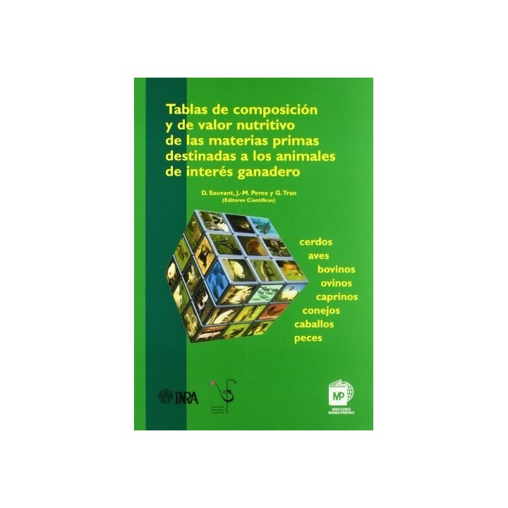 TABLAS DE COMPOSICION Y DE VALOR NUTRITIVO DE LAS MATERIAS P