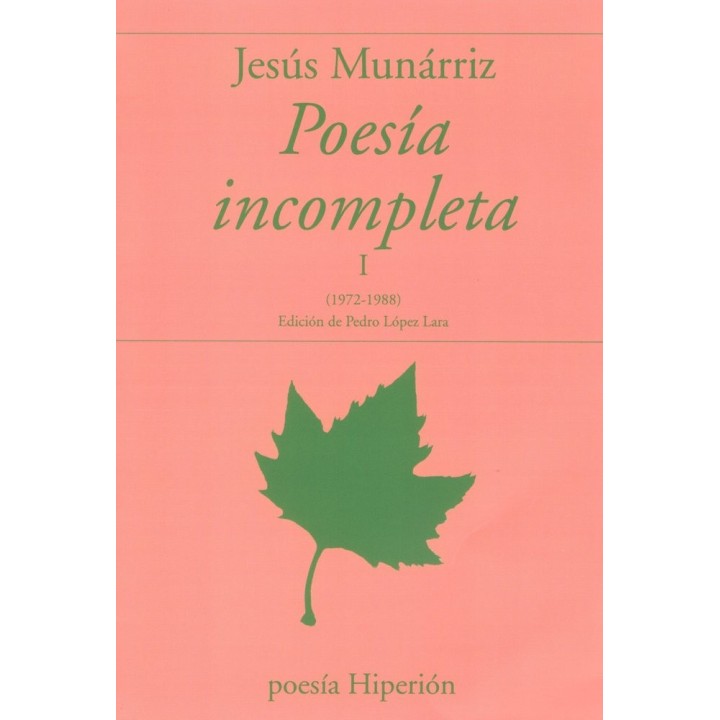 POESIA INCOMPLETA I