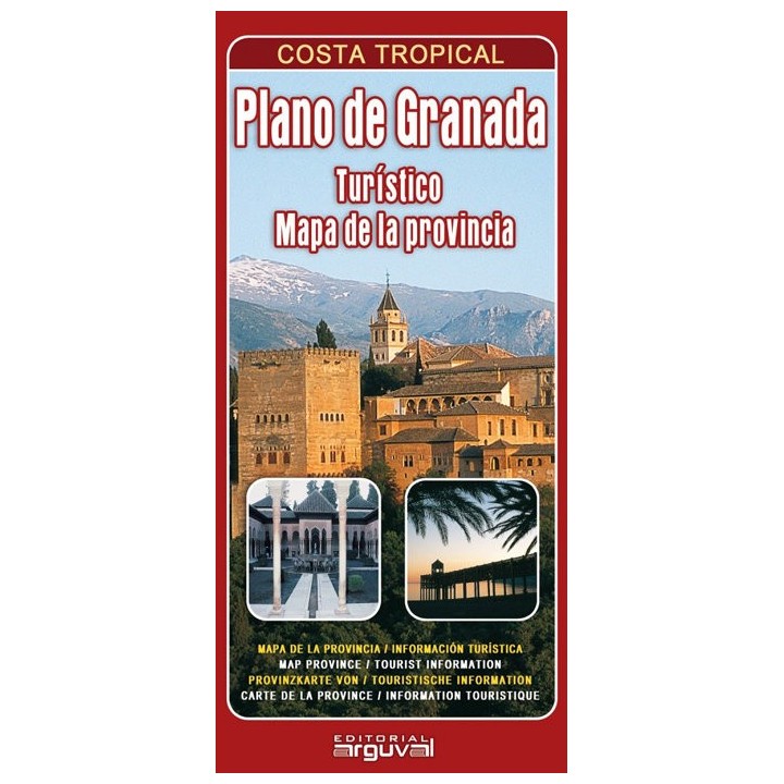 PLANO TURISTICO DE GRANADA