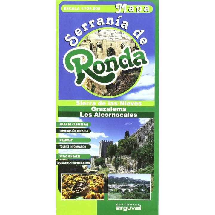 MAPA SERRANIA DE RONDA
