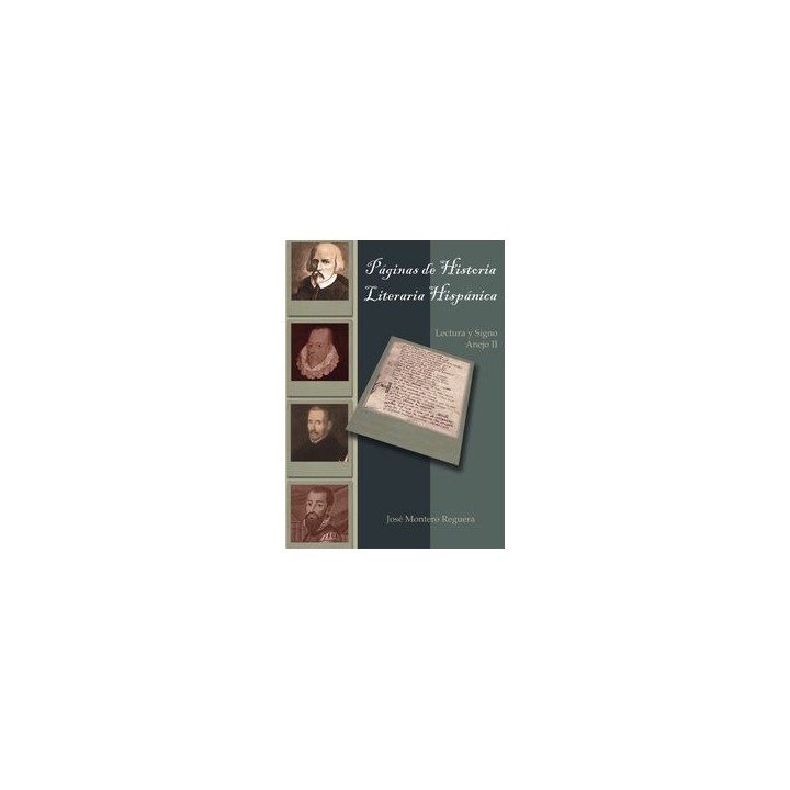 PAGINAS DE HISTORIA LITERARIA HISPANICA