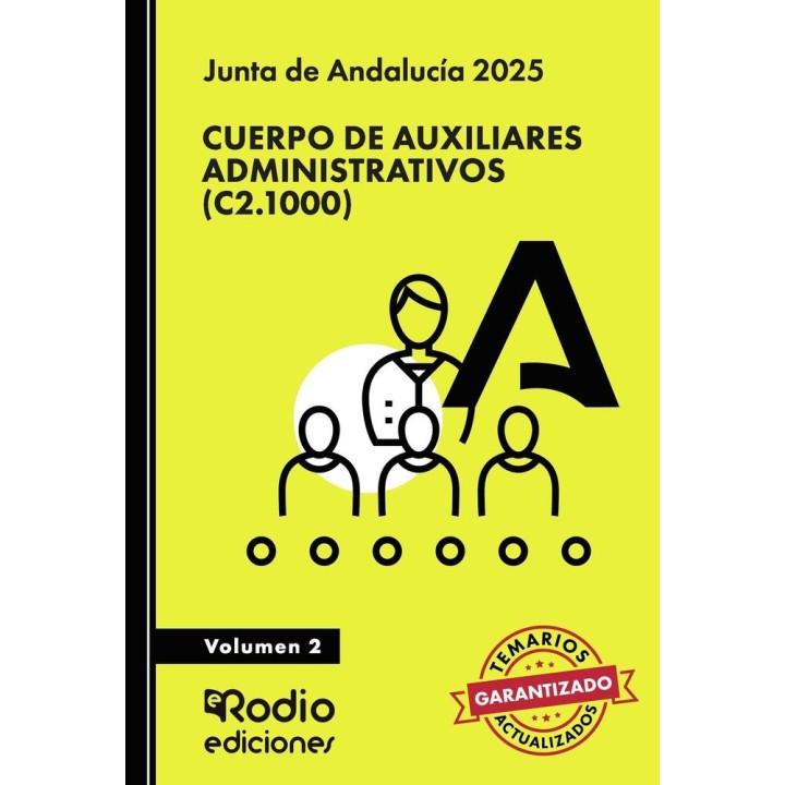 CUERPO DE AUXILIARES ADMINISTRATIVOS C2.1000 JUNTA ANDALUCIA