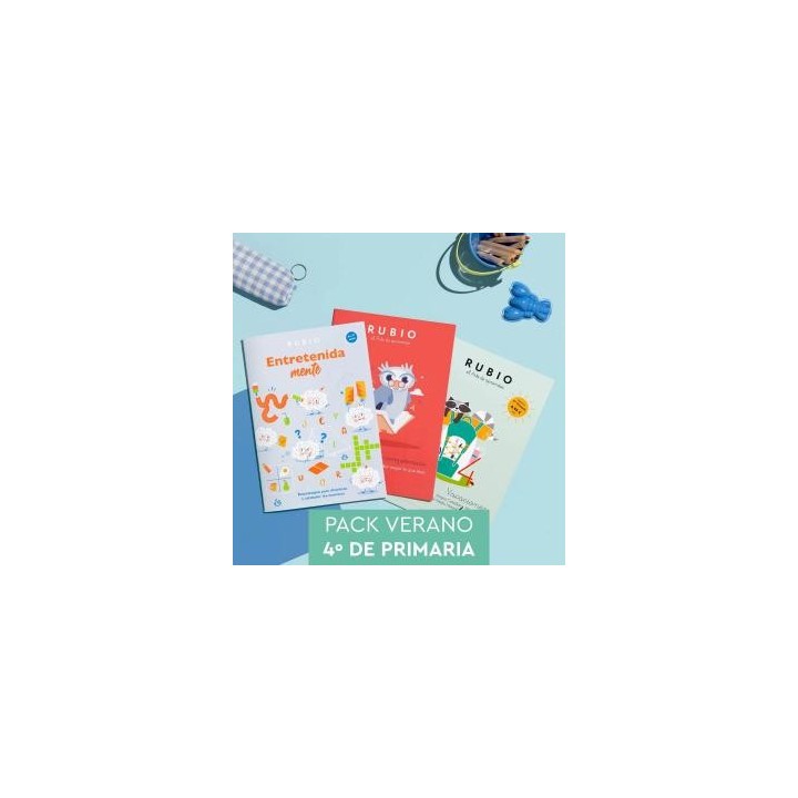 Pack verano 4o primaria rubio