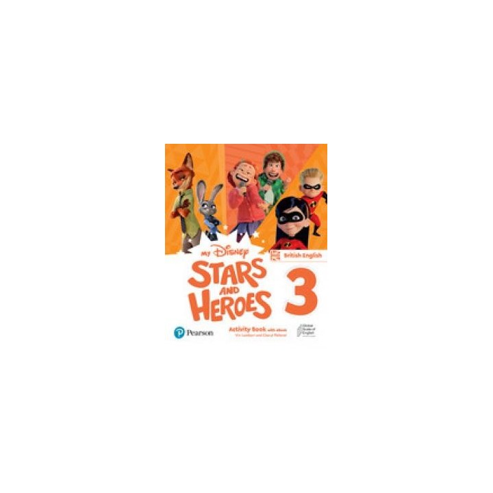 My disney stars and heroes british edition level 3 activity book with ebinfantil.3er curso