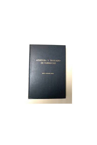Apertura y traslado de farmacias