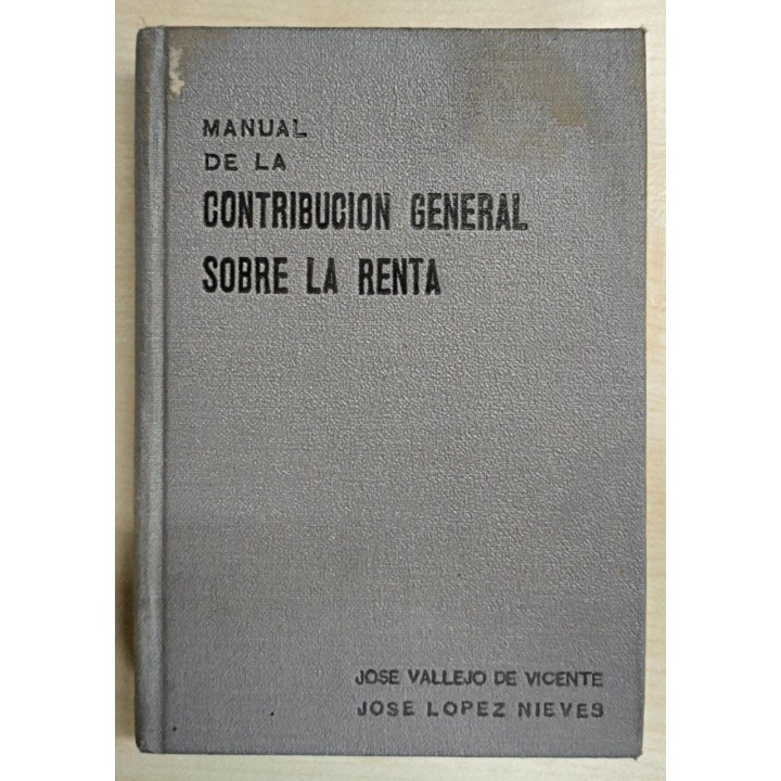 Manual de la Contribucion General sobre la Renta