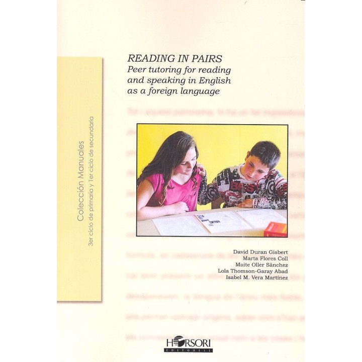 READING IN PAIRS PEER TUTORING FOR READING AND SPEAKING IN