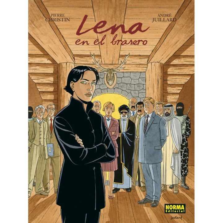 LENA EN EL BRASERO