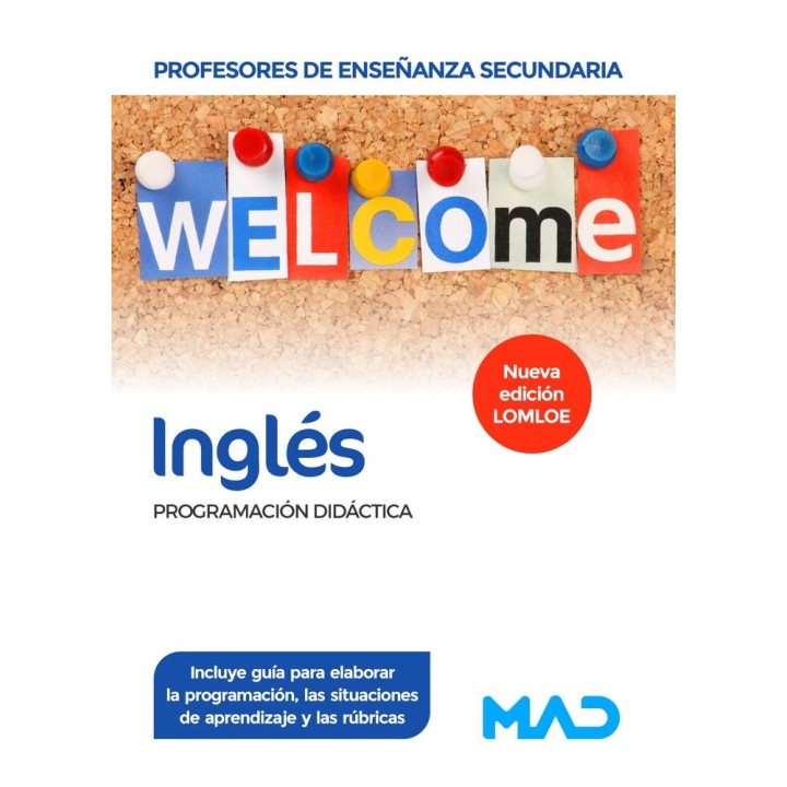 PROFESOR ENSEÑANZA SECUNDARIA INGLES PROGRAMACION DIDA