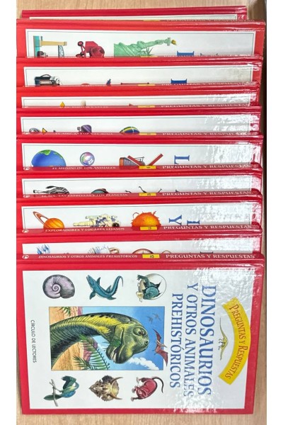PREGUNTAS Y RESPUESTAS. DINOSAURIOS Y OTROS ANIMALES PREHISTÓRICOS. OBRA.