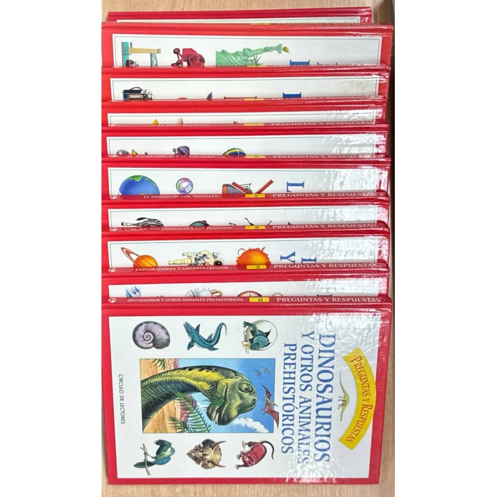 PREGUNTAS Y RESPUESTAS. DINOSAURIOS Y OTROS ANIMALES PREHISTÓRICOS. OBRA.