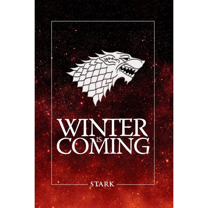 BLOC DE NOTAS GAME OF THRONES WINTER IS COMING