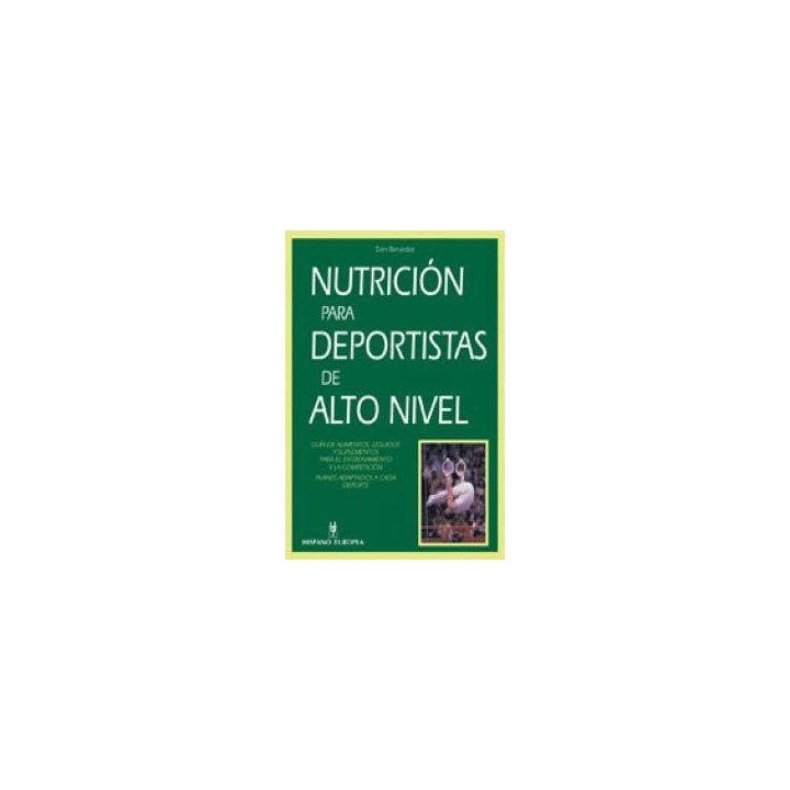 NUTRICION PARA DEPORTISTAS DE ALTO NIVEL