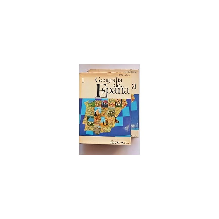 GEOGRAFÍA DE ESPAÑA. 2 TOMOS.
