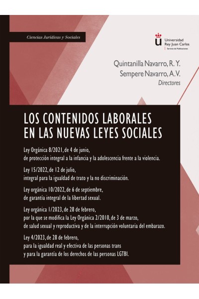 LOS CONTENIDOS LABORALES EN LAS NUEVAS LEYES SOCIALES