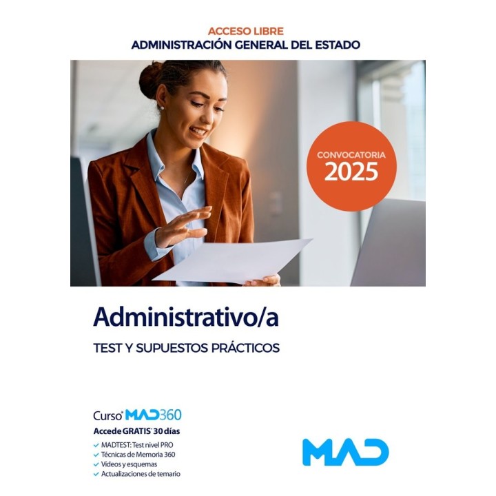 ADMINISTRATIVO DEL ESTADO TEST Y SUPUESTOS PRACTICOS ADMINI