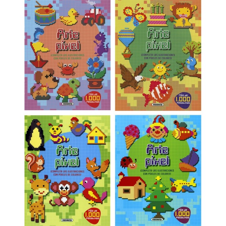 ARTE PIXEL (4 TITULOS)
