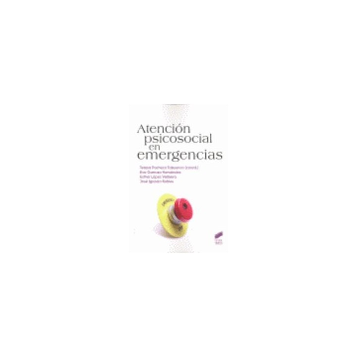 ATENCION PSICOSOCIAL EN EMERGENCIAS PSICOLOGIA