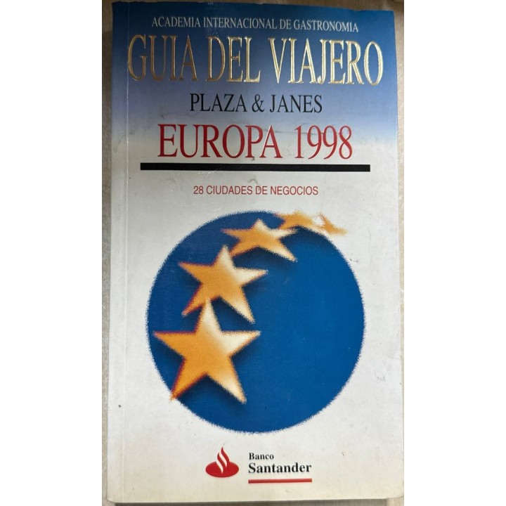 GUÍA DEL VIAJERO. EUROPA 1998 - 28 CIUDADES DE NEGOCIOS.