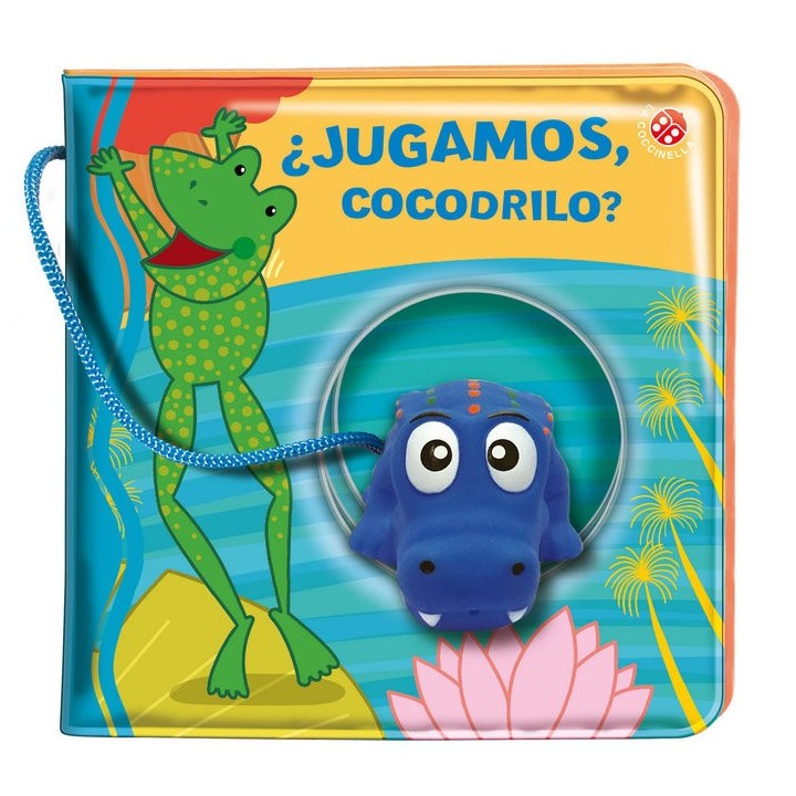 JUGAMOS COCODRILO LIBRO BAÑO