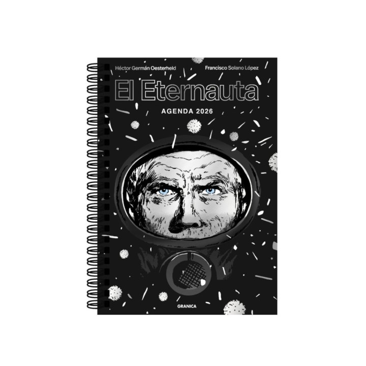 ETERNAUTA 2026 AGENDA ANILLADA PLATA