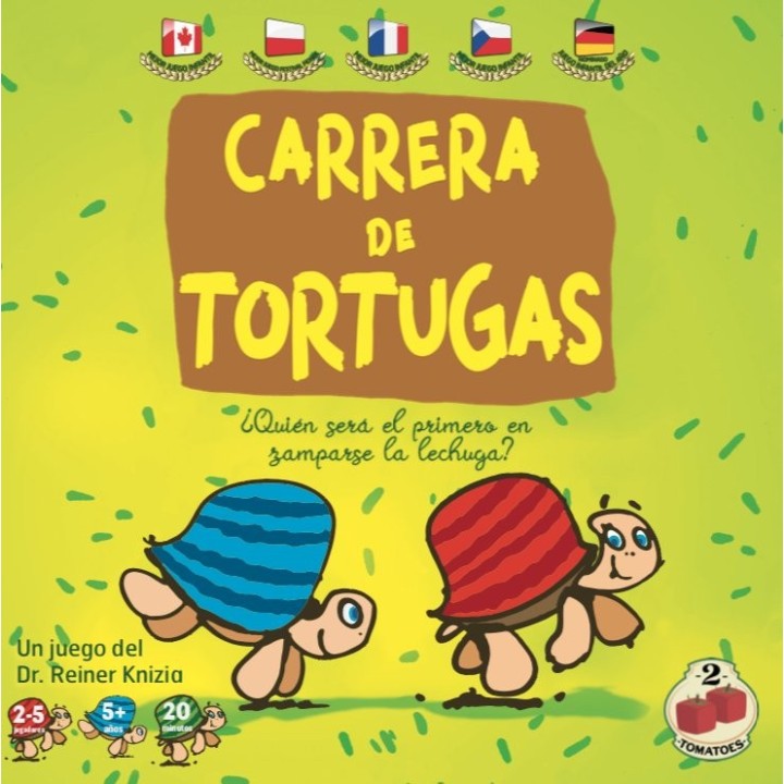 JUEGO DE MESA CARRERA DE TORTUGAS