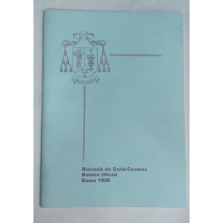 Diocesis de Coria-Caceres. Boletin oficial Enero 1998