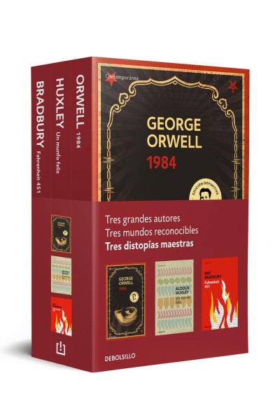 DISTOPIAS MAESTRAS PACK QUE INCLUYE 1984