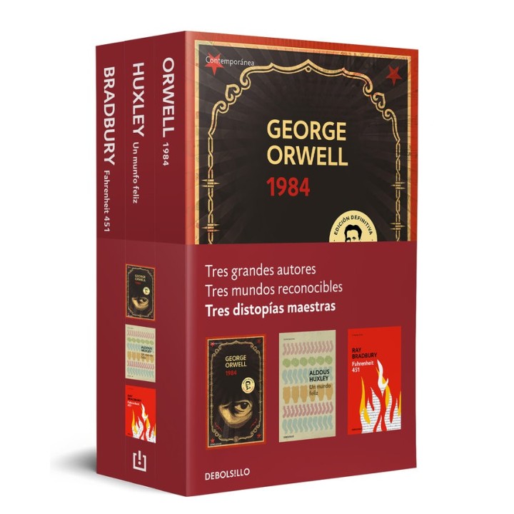 DISTOPIAS MAESTRAS PACK QUE INCLUYE 1984