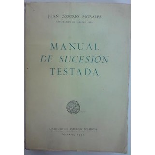 Manual de Sucesion Testada