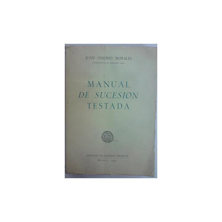 Manual de Sucesion Testada