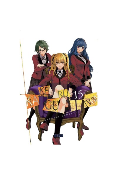 KAKEGURUI TWIN JUGADORES DEMENTES 15
