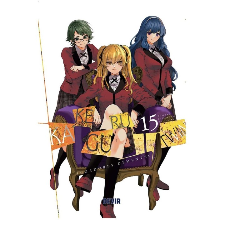KAKEGURUI TWIN JUGADORES DEMENTES 15