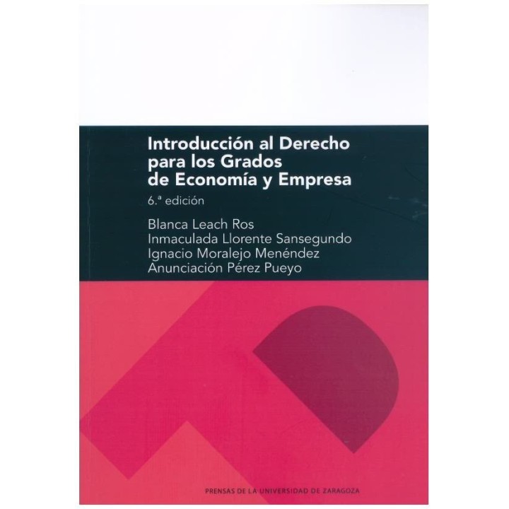 INTRODUCCION AL DERECHO PARA LOS GRADOS DE ECONOMIA Y EMPRE