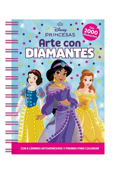 PRINCESAS ARTE CON DIAMANTES
