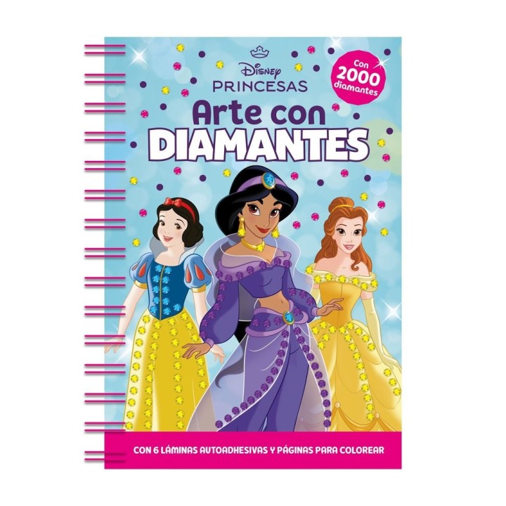 PRINCESAS ARTE CON DIAMANTES