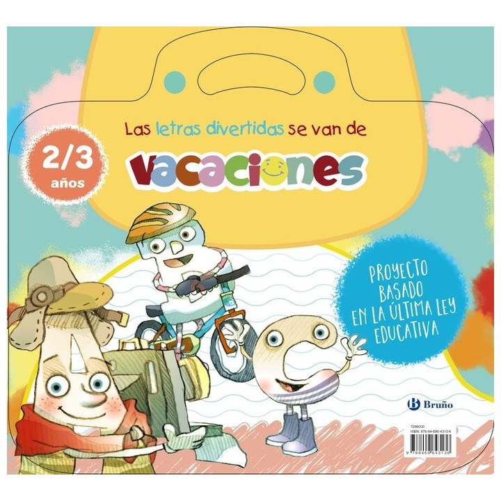 LAS LETRAS DIVERTIDAS SE VAN DE VACACIONES. 2-3 AÑOS